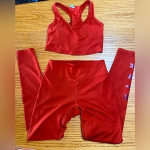 PINK leggings and sports bra bundle